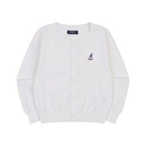 갤러리아 베이직 로고 썸머 가디건 RB 0001 화이트
