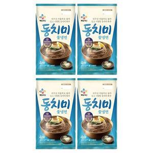 [CJ제일제당][T]동치미 물냉면 (4인) 1816g x4개