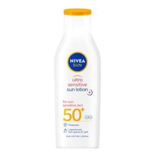 (NEW) 니베아 선 더마 센서티브 스킨 선 로션 200ml X 2개 (SPF50+/PA++++)