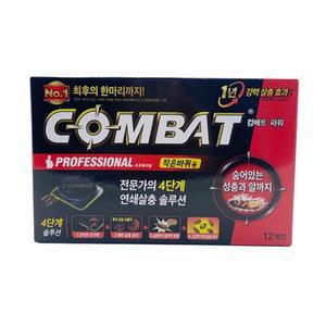컴배트 작은 바퀴벌레약 살충제 퇴치제 12개입