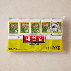 [대천김] 재래김 (20봉) (5g*20)