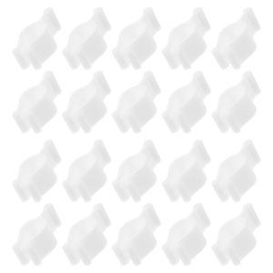 30피스 병 펌프 헤드 버클 샴푸 누출 방지 클립 잠금 액세서리 디스펜서 Pp 홀더 로션 클렌징 오일