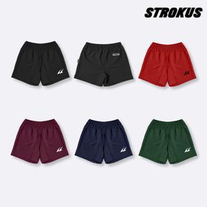 스트로커스 STRSP-2521 오버핏 우븐 팬츠 여성 4부 남성 5부 배드민턴 반바지 오남스포츠