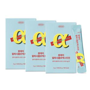 원데이 알파시클로덱스트린 알파CD 3gX14포 3개