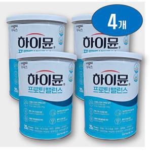 [하이뮨] 하이뮨 프로틴 밸런스 단백질 보충제 파우더 304g x 4개