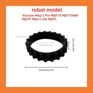 샤오미 진공청소기 Mop 2 Pro MJST1S Lite 호환 로봇 고무 바퀴 가죽 링
