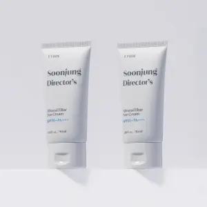 [에뛰드] 순정 디렉터 무기자차 선크림 50ml+50ml 기획세트