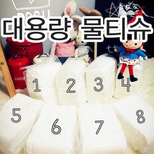 청소용물티슈 대용량물티슈 1박스 8팩 벌크형물티슈