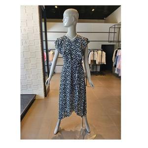 [하프클럽/]SISLEY  프릴원피스 SAOPD7431 BK