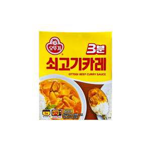 오뚜기 3분 쇠고기 카레 200g x 12개