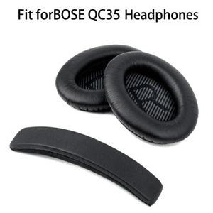 호환품 귀패드 교체 보스 호환 QuietComfort QC 2 15 25 35 이어폰 QC35 키트