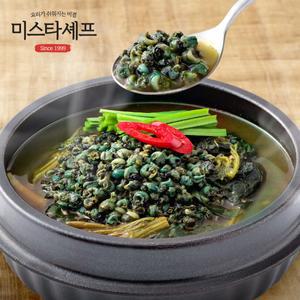 [미스타셰프] 아욱 다슬기 해장국 500g x 4팩 /2세트구매시 차돌된장 증정