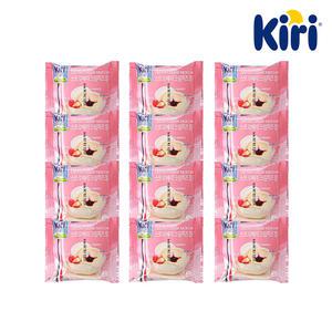 끼리 크림치즈 찰떡 스트로베리 12개 / 개별포장 찹쌀떡 아이스찰떡 모찌 퓨전떡 디저트 인생떡