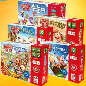 셈셈시리즈5종/행복한바오밥/수놀이피자테니스썰매장롤러코스트