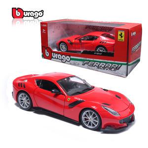 브라고 1:24 페라리 F12tdf 레드 다이캐스트 미니카 자동차모형