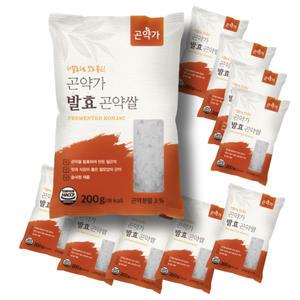 발효곤약쌀 곤약가 곤약미 200g x 10팩