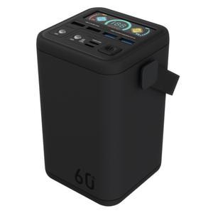 라플루 초고속충전 대용량 보조배터리 60000mAh YT-2030 블랙 PPS 지원 (100W) 노트북충전,차박,캠핑용