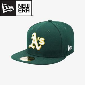 갤러리아 [뉴에라] MLB 어센틱 오클랜드애슬레틱스 사이즈캡 그린 RD(어웨이)