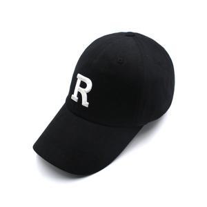 [베루툼]VRT 이니셜 R 볼캡 블랙