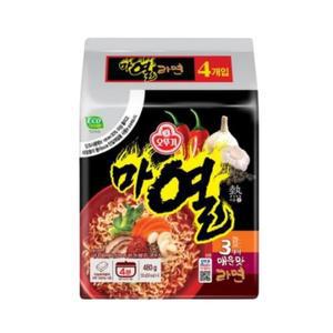[오뚜기] 마열라면 120g 32개입 / 1박스
