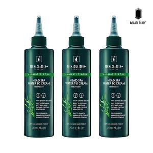 더마클라센 헤드스파 워터 탈모케어 트리트먼트 250ml x3