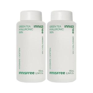 이니스프리 그린티 히알루론산 판테놀 스킨 170ml 2개
