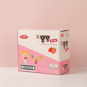 [베베스트] 우리아이 뿡뿡 딸기 채소 10개입 11가지 국산 야채