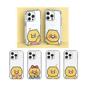 춘식이 베이직 투명방탄 강화케이스-갤럭시 S24 S23 S22 S21 노트20 /플러스/울트라/ S20FE /기종선택