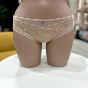 트라이엄프 (90-100)(TEWBP113 BE) 25SS 내추럴 레이스 버터베이지 여성 노라인 햄팬티