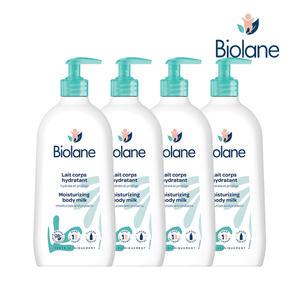 [비올란 (유아동)]비올란 모이스처라이징 바디밀크 350ml x4개 베이비 키즈 신생아 고보습 로션크림