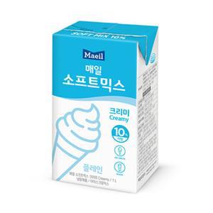 [아이스박스 무료포장] 매일 소프트믹스 크리미 1L