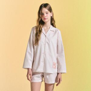 [여성] 6017 비앙코 긴소매+반바지 상하