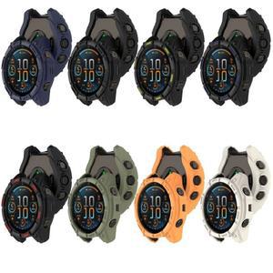 Garmin Mk3i 용 소프트 TPU 케이스, 스마트 워치 스트랩 밴드, 할로우 커버, Mk 3i 보호대 쉘 범퍼 커버 액세서리, 43mm