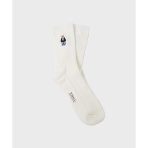 WHO.A.U 후아유 Steve Embroidery Socks / WHAYF1111A 544774