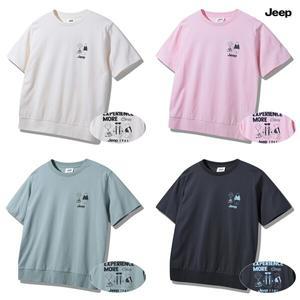 Jeep [지프] 2594 (공용) 2025 신상품 등판프린트 반팔티셔츠