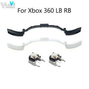 YuXi 플라스틱 버튼 교체 Xbox 360 컨트롤러 LB RB 범퍼 단추 스위치 수리 부품