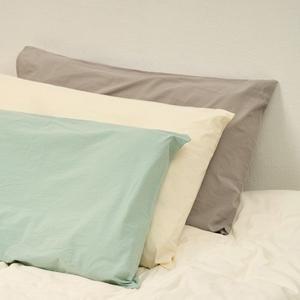 [수면공감] 에코순면 캠핑 수면공감 우유베개 커버(3color)