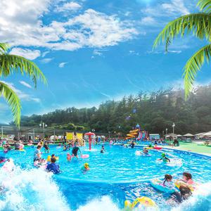 [포천] 포천블루파크 야외수영장/워터파크/경기도/아이랑가볼만한곳/수영장/취사가능/양주/파주/물놀이