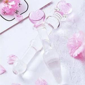 유리 하트 별 달 꽃 지압봉 마사지기 안마봉 펜슬괄사 마사지봉 경락 괄사 손 발 지압 림프 랜덤발송
