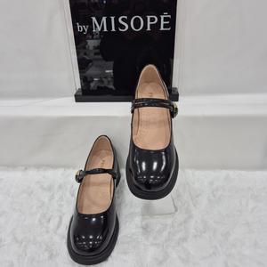 [미소페]By미소페 여성 골드 버클 메리제인 구두 112HH431SI021 BLACK 2