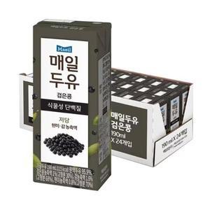 매일두유 검은콩 식물성 단백질 190ml x 24 / NU