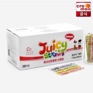 끄레몽 쥬시스트로우 젤리 19g 300개
