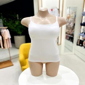 트라이엄프(90-100)(TEWRBR13 IV) 냉감원단으로 시원한 여성 아이스 큐브론 캡내장 스트랩 브라런닝 캡나시