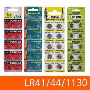 버튼셀 수은건전지 리튬코인셀 LR44/LR41/LR43/LR1130/L1154/AG13