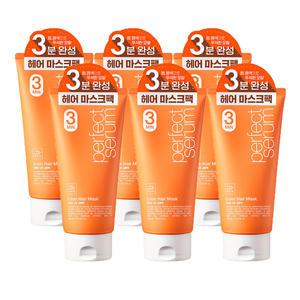 미쟝센 퍼펙트 3분 살롱 팩 300ml 6개/헤어 마스크팩