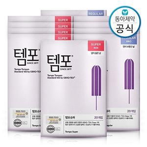 [동아제약]SK 템포 탐폰 체내형생리대 레귤러/슈퍼 200매