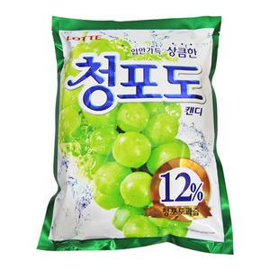 롯데 청포도 캔디 대용량 1445g 4개