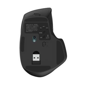 엑토 무선 저소음 충전식 세미 버티컬 마우스 BTM-17