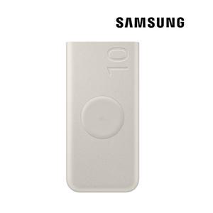 삼성전자 PD충전 무선충전 배터리팩 U2510 25W 베이지 10000mAh 무료각인