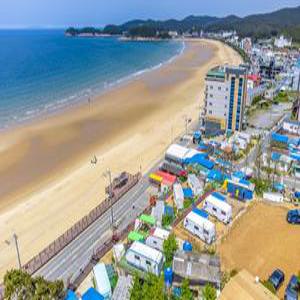 [충남 펜션] 태안 만리포미소카라반 (태안,안면도,서산)